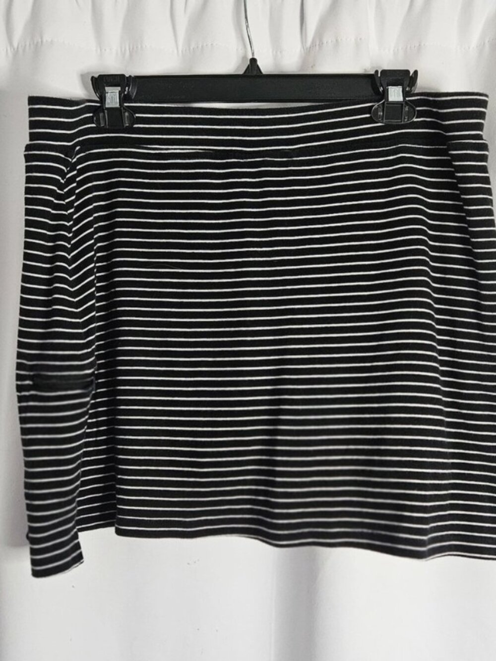 Black White Skort XL